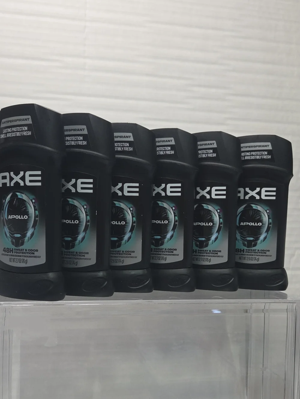 6 AXE Apollo Men's Antiperspirant Deodorant Stick - Apollo